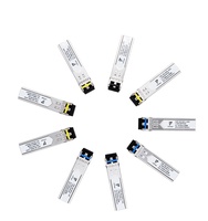 Modul SFP NX CORE 1000BASE-SX 1.25G 850nm 550m Multimode Duplex LC Transceiver Optik VCSEL DDM untuk Switch GLC-SX-MMD Garansi 3 Tahun