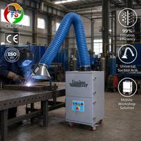 Extractor de Humos de Soldadura Manual de Alta Eficiencia con Agitador de Filtro Manual para Pequeños Talleres de Soldadura, con Certificación CE e ISO
