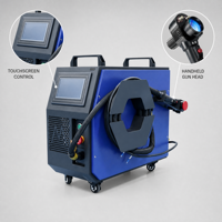 Machine de nettoyage au laser à fibre 200W 300W, élimination de la rouille, nettoyage au laser pulsé, portable