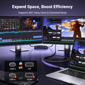 <span class=keywords><strong>Cable</strong></span> UGREEN Bidireccional <span class=keywords><strong>USB</strong></span> <span class=keywords><strong>C</strong></span> a <span class=keywords><strong>DisplayPort</strong></span> <span class=keywords><strong>1.4</strong></span> 8K 60Hz para iPhone 15 Macbook Pro Thunderbolt 3/4 <span class=keywords><strong>USB</strong></span> Tipo <span class=keywords><strong>C</strong></span> a <span class=keywords><strong>Cable</strong></span> DP 8K - Product Image 4