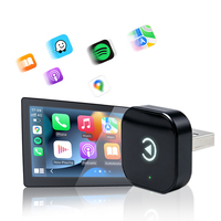 Dongle CarPlay sans fil à faible latence, conversion filaire en sans fil pour iPhone et Android Auto, navigation automobile