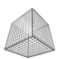 Treillis de gabion le plus populaire pour l'aménagement de chaussées Structure robuste Résistant à la déformation Clôture Treillis Portes