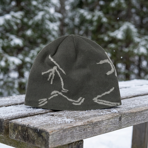 Gorro de Lana Pura Tejido con Bordado 3D Personalizable, Versátil para Otoño e Invierno, Diseño que Realza el Rostro, Ideal para Cabezas Pequeñas - Product Image 2