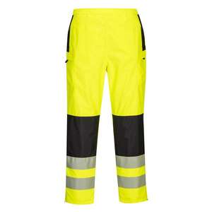 PORTWEST - PW386YBRXL PW3 <b>High</b> visibility yellow/black women's rain <b>trouser</b> - EAN 5036108350186 HI-<b>VIS</b> WORKWEAR - Product Image 1