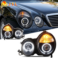 Phares de voiture modifiés, phares LED, phares avant pour Mercedes-Benz Classe E W210 1998 1999 2000 2001