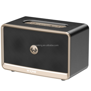 W-KING H330 Đầu Ra 120W Khối Lượng Cao Retro Xách Tay Máy Tính Để Bàn Retro Bluetooth Loa Với RGB Ánh Sáng Và Pin Lớn - Product Image 1