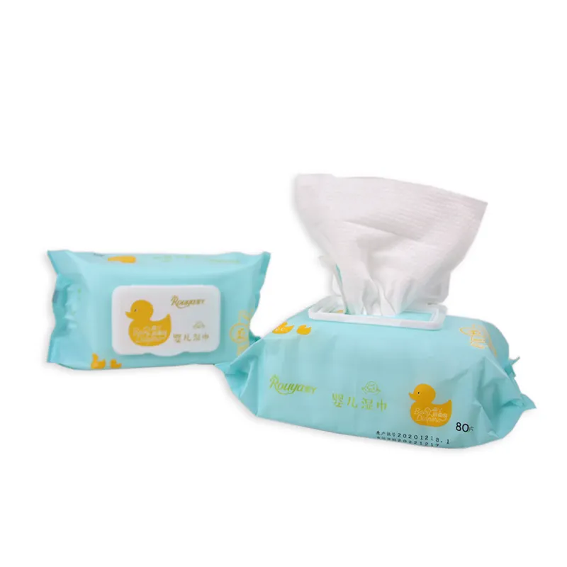 Siêu Mềm Ướt Lau Nhà Sản Xuất Tissue Facial Wet Wipes