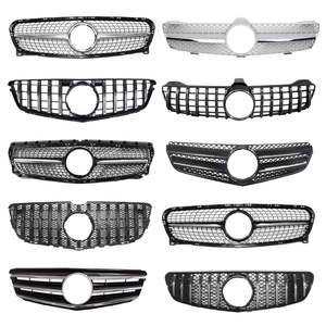 Pour mercedes-benz W204, W164, W212, W251 Sprinters modifiés diamant <span class=keywords><strong>AMG</strong></span> grilles de pare-chocs avant WRR grilles de pièces automobiles - Product Image 1