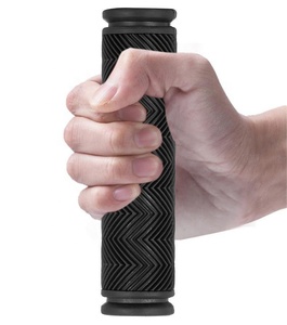 ปลอกแฮนด์จักรยาน BMX ทำจากยางนุ่ม กันลื่นแ<span class=keywords><strong>ล</strong></span>ะดูดซับแรงกระแทก สำหรับจักรยานเสือภูเขาและจักรยานพับได้ - Product Image 4