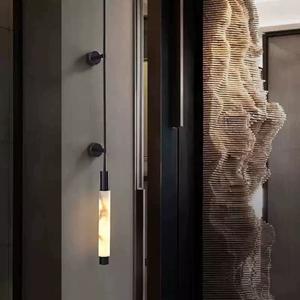 โคมไฟติดผนังหินอ่อนสเปน สไตล์โมเดิร์นมินิมอล สำหรับห้องนั่งเล่น ผนังหลังเตียง ทางเดิน บันได โคมไฟแบบแถวยาว - Product Image 4