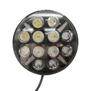 อะไหล่ระบบไฟรถบรรทุกคุณภาพสูง ไฟสปอร์ตไลท์ LED สีเหลืองอำพัน ขนาด 7 นิ้ว รูปทรงกลม 24V A08 สำหรับรถบรรทุกทั่วไป - Product Image 4