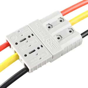 Batterij Quick Connect Disconnect Elektrische Plug 175A 1/0AWG Voor Herstel Lier Of Trailer Terminal 3 Pins