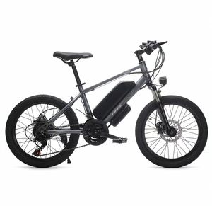 Bicicleta Eléctrica de Montaña para Niños y Adolescentes, Batería de Litio, 21 Velocidades, Frenos de Disco Dobles, Suspensión Trasera - Product Image 1
