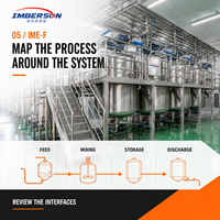 Système de production de détergent liquide industriel 6000L, machine de fabrication de savon liquide multi-produits pour usine à grande échelle