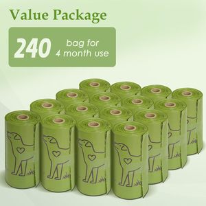 Sacchetti Biodegradabili e Riciclabili per Escrementi <span class=keywords><strong>di</strong></span> Cane Bioborn 2025 con Dispenser Termosaldato, Sacchetti per Rifiuti <span class=keywords><strong>di</strong></span> Animali Domestici - Product Image 3