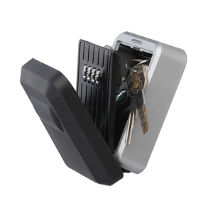 Fuera de las llaves de bloqueo caja de <span class=keywords><strong>4</strong></span> Código de combinación de almacenamiento de Metal con cerradura de la Caja - Product Image 4