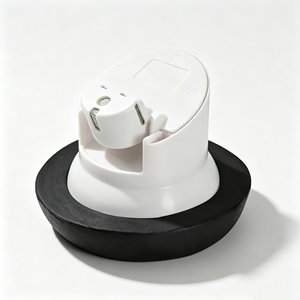 Anillo de cera de caucho flexible, ecológico y a prueba de olores, con diseño moderno para tuberías de desagüe de inodoro de 3 pulgadas con ajuste por compresión. - Product Image 2