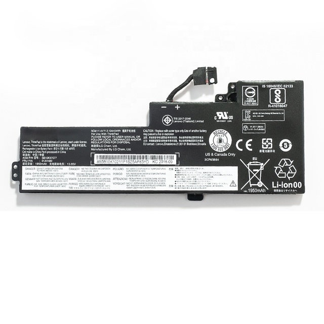 Rechargeable Li-polymer Battery 01AV419 01AV420 01AV421 01AV489 SB10K97576 for Lenovo ThinkPad T485 T470 Laptop Battery