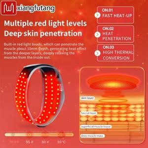 Almohadilla de calentamiento de correa recargable de luz roja para alivio del dolor de mandíbula facial usable cirugía Facial Oral recuperación de muelas del juicio - Product Image 5