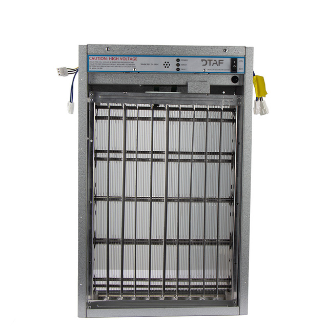 Portable Air Purifier Restaurants Electrostatic Exhaust Filter New Motor Smoke Air Clean Electrostatic ESP air Purifier