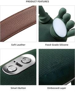 Masajeador <span class=keywords><strong>Shiatsu</strong></span> Portátil con Calor para Cuello y Hombros, Fisioterapia Infrarroja, Masaje <span class=keywords><strong>de</strong></span> Amasamiento 6D que Imita a un <span class=keywords><strong>Terapeuta</strong></span> Profesional - Product Image 2