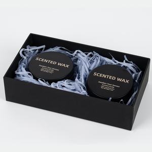 Velas Aromáticas de Cera de Soja al por Mayor, Juego de Regalo de Lujo con Aromas, Decoración de Papel Rafia y Tarjeta de Felicitación - Product Image 4