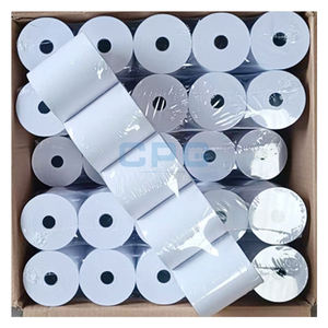 Factory Custom Wholesale BPA Free Supermarket POS/ATM 48GSM Cash Register <b>Paper</b> 57X40 80X80mm Thermal Printer Receipt <b>Paper</b> Roll - Product Image 5