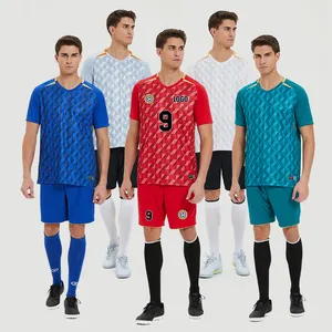 优质服装足球服套装空白足球服球队足球服训练服在线购买足球服