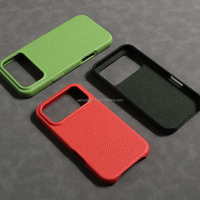 Étui de téléphone en cuir personnalisé en gros étui de téléphone portable étuis de téléphone portable couverture en cuir pour iphone 17