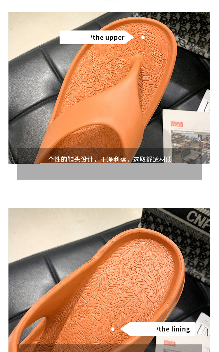 Summer Platform Flip-flops Slippers Woman Non Slip Beach Flipflops Outdoor Slides
