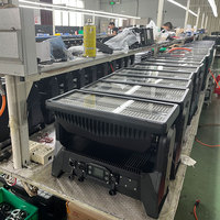 Iluminación de escenario para exteriores IP65 1500W Pro Color Strike M LED Tilt Strobe Wash Fixture con Artnet Lumen Radio W-DMX