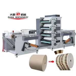 paper cup making and printing machine all in one flex printing machine paper cup