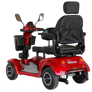 Scooter Eléctrico de Movilidad de Gran Tamaño <span class=keywords><strong>con</strong></span> 2 Asientos y 4 Ruedas, <span class=keywords><strong>con</strong></span> Techo Solar para Adultos - Product Image 2