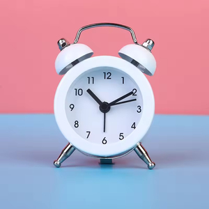 Cute 1.5-inch Student Metal Small Alarm <b>Clock</b> Children's <b>Bedside</b> Mini <b>Clock</b> - Product Image 5