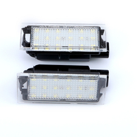 Lampe de plaque d'immatriculation LED pour véhicules, éclairage de plaque d'immatriculation LED