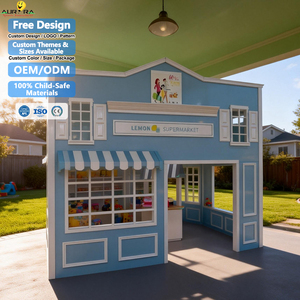 Maison de jeu pour enfants - Château de princesse/thème médecin, qualité commerciale, sûre pour les centres de divertissement familial - Product Image 1