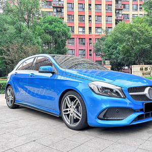 ชุดแต่งรอบคันสำหรับ Mercedes Benz A-Class CLA W176 C117 AMG ปี 2013-2018 สเกิร์ตข้าง สปอยเลอร์ สเกิร์ตข้างแบบแยกส่วน อุปกรณ์ตกแต่งรถยนต์ - Product Image 3