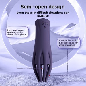 Dayanıklı Mermi Şeklinde Elektrikli Titreşimli Erkek Mastürbasyon Vibratörü Penis Eğitmeni Seks Oyuncağı Uçak Kupası ile - Product Image 5