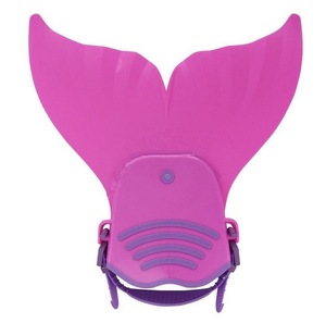 Aletas de natación infantiles en stock, ¡gran oferta! Aletas de cola de sirena de una sola pieza, aletas de cola de ballena con logo personalizado. - Product Image 6