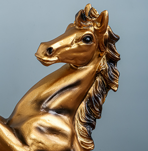 Caballo resina Material mejor precio escultura humana Hotel escultura para el hogar personalizado diosa griega de la riqueza escultura estatua - Product Image 4