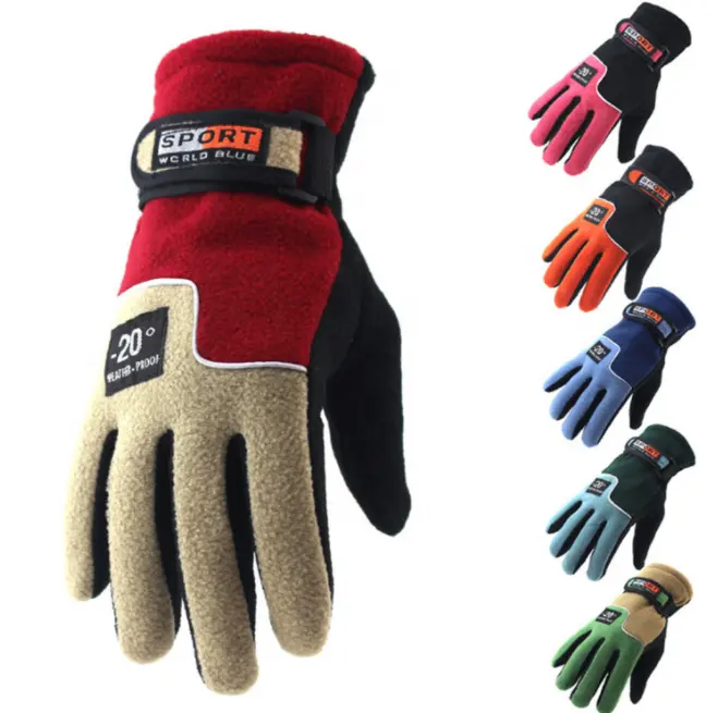 Hot Sale Winter Warm Cycling Gloves Full Finger Racing Gloves Motorcycle Bike Cycling Gloves