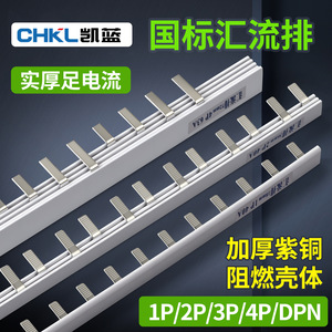 เบรกเกอร์วงจรไฟฟ้าอุตสาหกรรม Chkl C45 บัสบาร์ 1P 63A ทองแดงชุบดีบุก สำหรับงานวิศวกรรมไฟฟ้า - Product Image 4