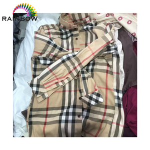 Stock <span class=keywords><strong>de</strong></span> ropa usada para hombre, camisas <span class=keywords><strong>de</strong></span> segunda mano para hombre, mezcla al por mayor, camisa <span class=keywords><strong>de</strong></span> manga corta larga para hombre en fardos - Product Image 2