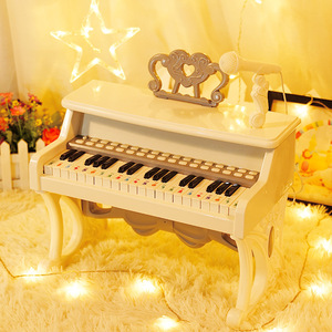 Children Musical <b>Instrument</b> Singing <b>Keyboard</b> Toy Small Electric Organ Piano Electronic 37 Keys - Product Image 1