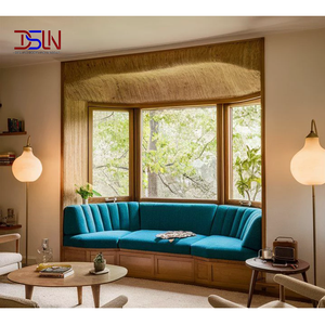 Ventana de Aluminio a Medida con Doble Acristalamiento, Relleno de Argón, Protección UV, Alta Transparencia y Diseño Estético para Mansiones Modernas - Product Image 1