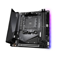 B550I AORUS PRO AX, Motherboard Desktop Mini-itx untuk Gigabit B550 AM4 DDR4 64GB PCI-E 4.0