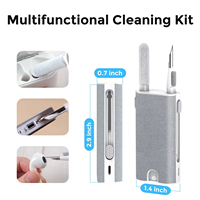 Alat Pembersih Earphone Earbud Headphone Multifungsi 5 in 1 Terbaru untuk Pembersih Airpod