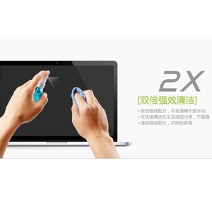 KULLA Juego de limpiadores de pantalla para ordenador portátil, teléfono, cámara, paño de microfibra, fórmula en gel, 2 veces más poder de limpieza - Product Image 1