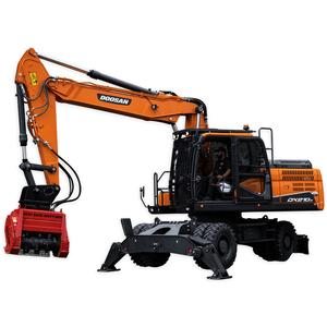 D'origine Coréenne DX210w Équipement Lourd Excellentes Ventes de Pelle sur Chenilles Moteur à Engrenages à Shanghai - Product Image 1