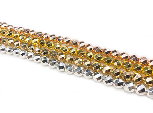 공장 직접 판매 적철광면 처리 된 구슬 느슨한 구슬 도매 diy 보석 액세서리 - Product Image 2